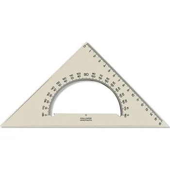 pravítka Koh-i-noor Pravítko trojuhelník s uhloměrem 591803