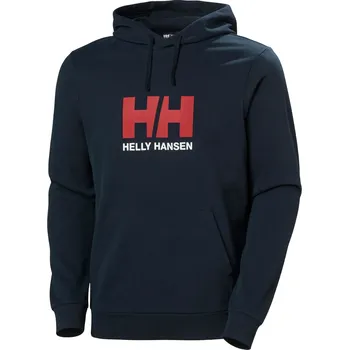 Pánské oblečení Helly Hansen HH Logo Hoodie 2.0 tmavě modrá XL