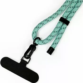 Pouzdro na mobilní telefon Univerzální dlouhý popruh / šňůrka Crossbody iSaprio přes rameno nebo kolem krku - tyrkysová (Popruh iSaprio přes rameno nebo kolem krku vytvoří z pouzdra obal crossbody)