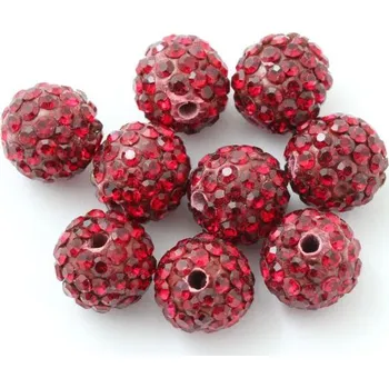 Korálek EU Šatonová kulička 10mm garnet