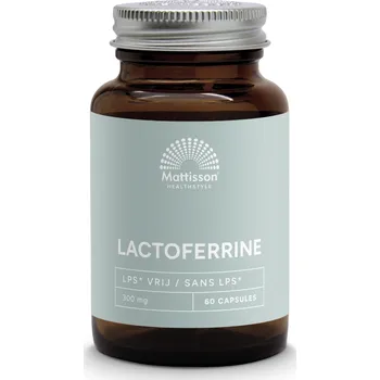 Doplněk stravy Mattisson Laktoferin 95% - 300 mg - 60 kapslí