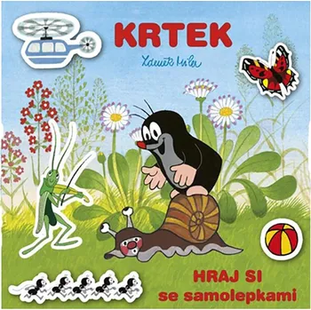 AKIM Kreatívni sešit Akim - Hraj si se samolepkami Krtek 557978