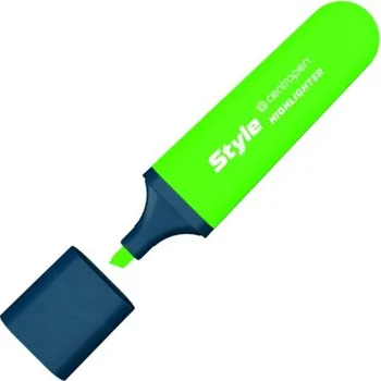 centropen Zvýrazňovač CENTROPEN 6252 Style Fluo (klínový hrot 1-4,6 mm) - zelená 577345