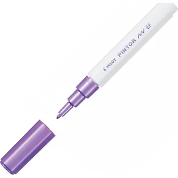 PILOT Pintor, PO, Extra Fine, akrylový popisovač metalická fialová 577182