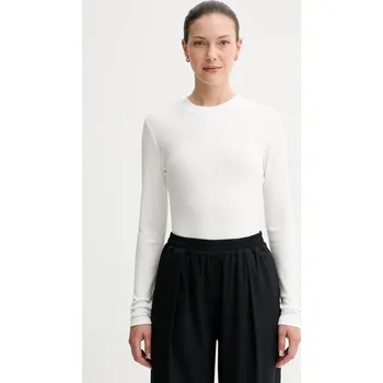 Pánské tričko Tričko s dlouhým rukávem Marc O'Polo 5000007827 bílá 00X, vel. XS