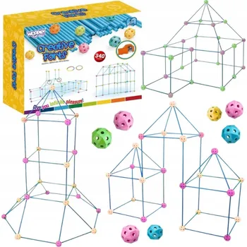 ostatní stavebnice Stavebnice click4TOYS plastové 340 dílků od 3 let