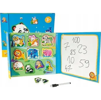 Puzzle Puzzle a tabule na mazání za sucha s fixem