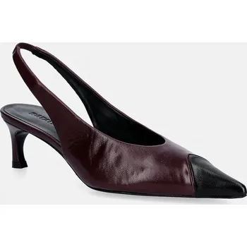 Dámské lodičky Kožené lodičky Rotate 1159853090.3090 burgundské 93X, EUR 40