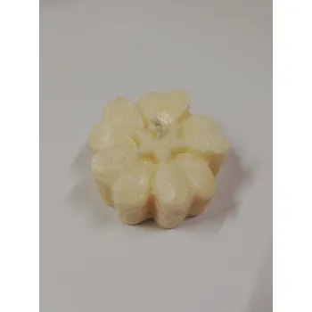 Svíčka Svíčka vonná z palmového vosku - květina - ibišek