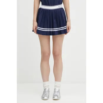 Dámská sukně Sukně Sporty & Rich Italic Logo Pleated, S, námořnická modř, 59X