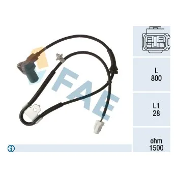 ABS Snímač počtu otáček kol FAE 78494