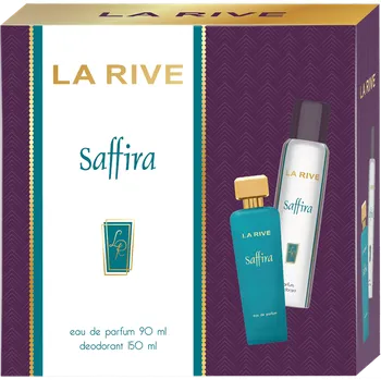 La Rive Saffira W EDP, 90 ml + deodorant sprej 150 ml