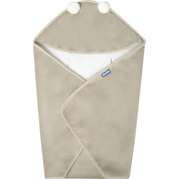 Zavinovačka Sensillo Zavinovačka do autosedačky plyšová 75x75 cm Béžová