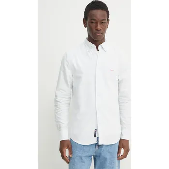 Pánská košile Bavlněná košile Tommy Jeans DM0DM20668 modrá 50A, vel. XL