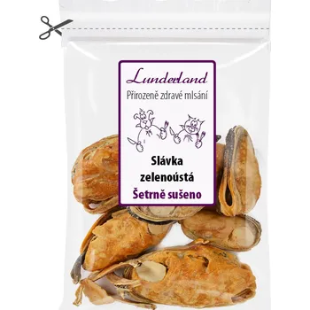 Pamlsek pro psa Lunderland Lyofilizované slávky zelenoústé 50 g