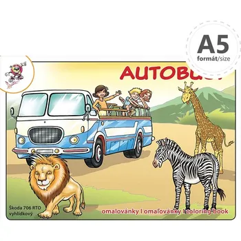 omalovánky Petr Mičánek Omalovánka A5 - Autobusy 577039