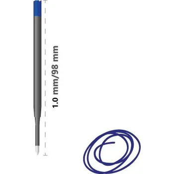 Náplň do psacích potřeb Náplň 4441 modrá 583254