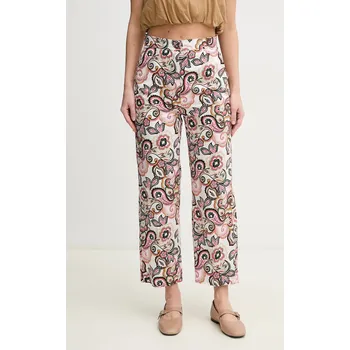 Dámské kalhoty Kalhoty Marella Emme by Marella 2515131112 bílá 00X, vel. 36