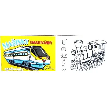 omalovánky Omalovánky A5 Mašinky