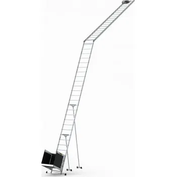 DRABEST W16 střešní výtah elektrický 12,5 m + transportní vozík