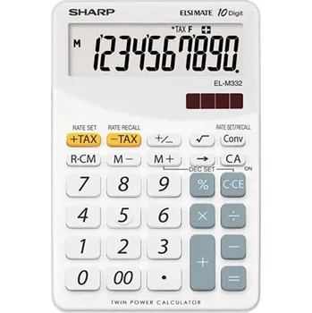 Kalkulačka SHARP Kalkulačka stolní SHARP EL-M332B-WH 449816