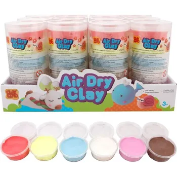 Magnetická kreslící tabulka Modelovací hmota schnoucí na vzduchu 6ks x 20g