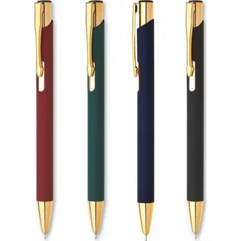 Kuličkové kovové pero VALMI SOFT 2 (mix 4 barev) 456983