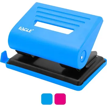Děrovačka Eagle Děrovač Eagle P11000 - do 25 listů, modrá/růžová 450569