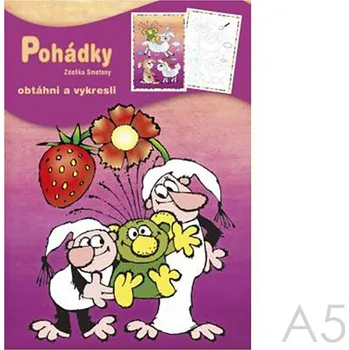 omalovánky AKIM Omalovánky A5 Akim - Obtáhni a vykresliPohádky Z. Smetany 577066