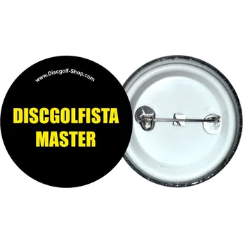 Disc golf Discgolf-Shop.com odznak - Discgolfista Master (Originální odznak z dílny Discgolf-Shop.com)