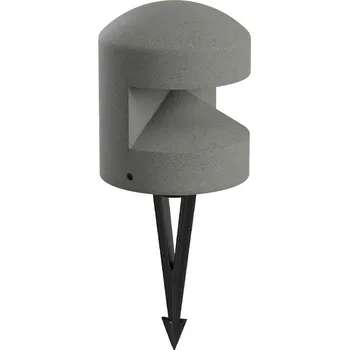 Venkovní osvětlení Redo Venkovní LED sloupek CLIFF 8W, ø 180 mm, IP65, 180°, 230V Barva: Antracit, Barva světla: 2700K