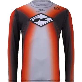 cyklistický dres KENNY dres TRACK FOCUS 26 orange - L