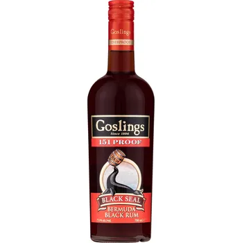 Rum Goslings Black Seal 151 Proof 75,5 % 0,7 l