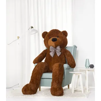 plyšák Velký plyšový medvěd Classico 300 cm tmavě hnědý