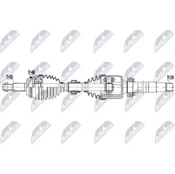 Hnací hřídel - poloosa NTY NPW-TY-262