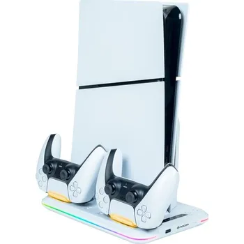 Elektronika Nacon Nabíjecí stanice s ventilátorem RGB pro PlayStation 5 Slim