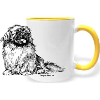 Hrnek - Pekingský palácový psík Barva: Žlutá