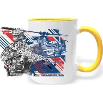 Hrnek - Czech Republic Army Barva: Žlutá