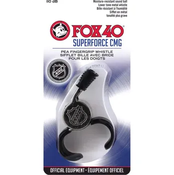 Píšťalka pro rozhodčího Fox 40 Superforce CMG píšťalka stříbrná
