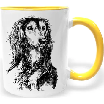 Hrnek - Saluki Barva: Žlutá
