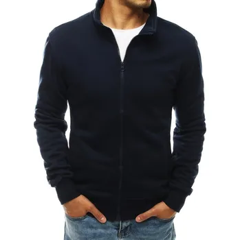 Pánská móda DStreet BX4567 mikina na zip tmavě modrá