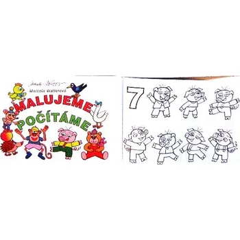 omalovánky Omalovánky A5 Malujeme počítáme