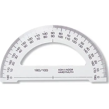 pravítka Koh-i-noor Uhloměr 180/100 malý 443225