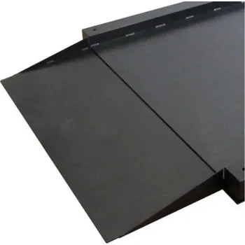 Obchodní váha Nájezd k váze LESAK 4TU-N12L, šíře 1250mm - lak