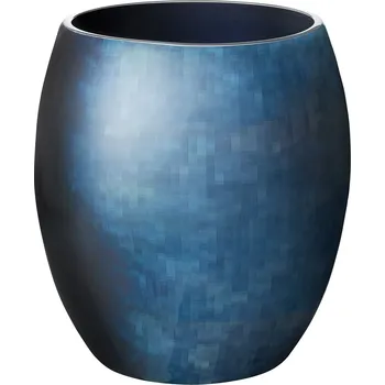 Váza STOCKHOLM HORIZON 16 cm, modrá, hliník, Stelton - doprava zdarma od 2999 Kč
