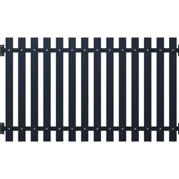 Plot vidaXL Plotový panel antracitový 178 x 75 cm, práškově lakovaná ocel [146475]