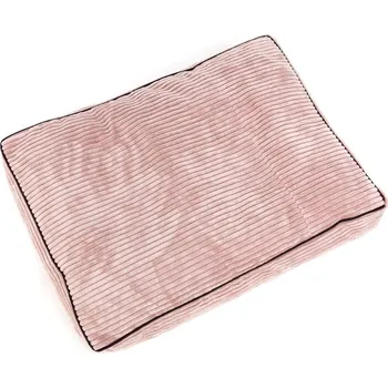 Pelíšek pro psa Furini Polštář pro psy S – manšestrový, růžový