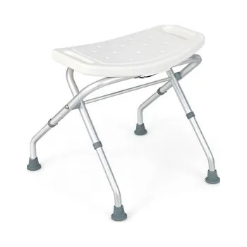 Koupelnový nábytek Skládací přenosné sprchové sedátko BA7819 - A COSTWAY