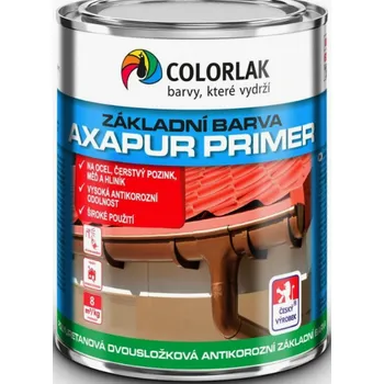 barva na kov Colorlak AXAPUR PRIMER U2008 0,8kg Bílá