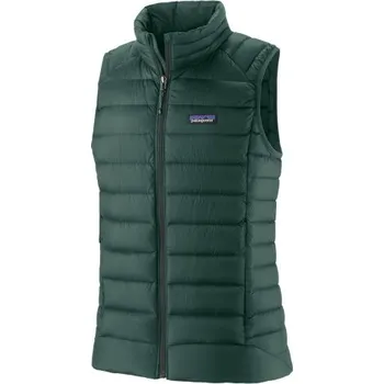Dámská vesta Dámská vesta Patagonia DOWN SWEATER VEST - tmavě zelená M